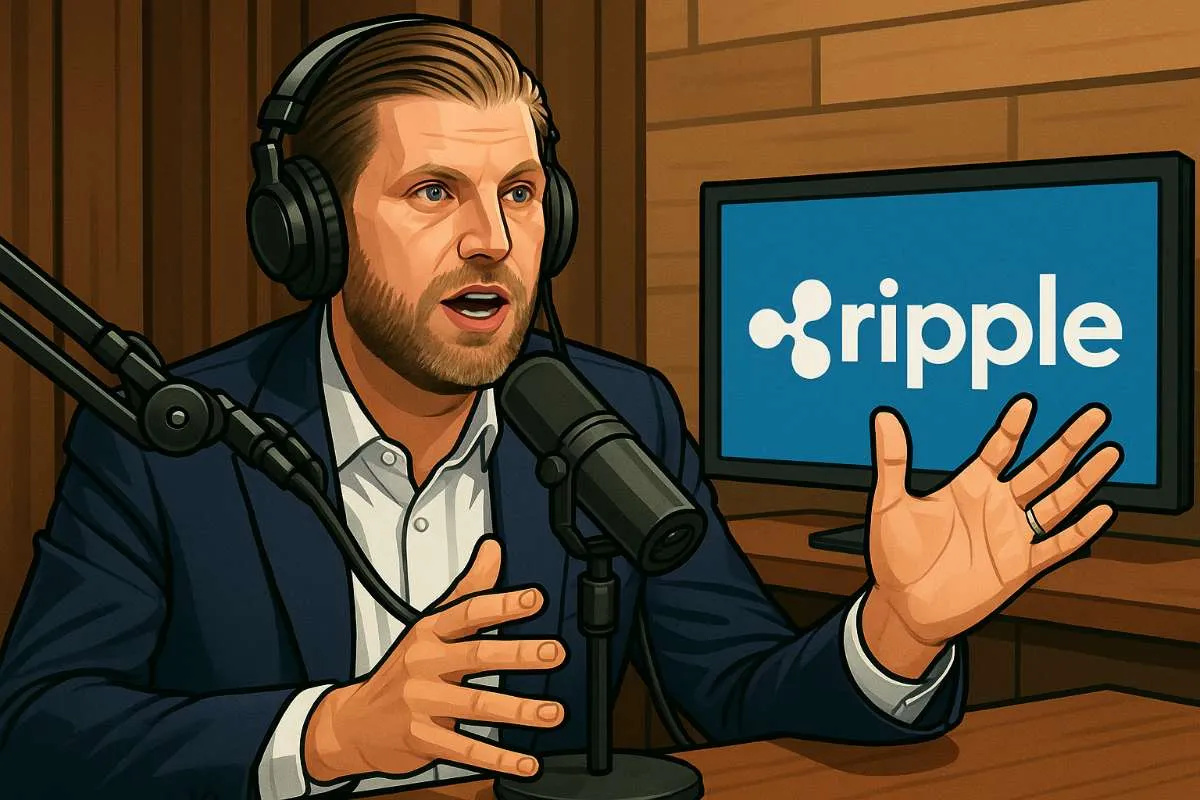 Eric Trump Ripple Brad Garlinghouse XRP