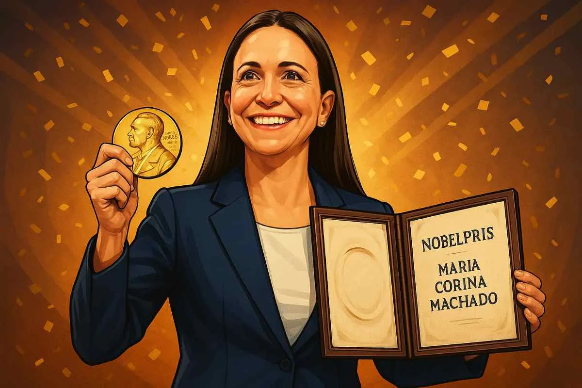 Maria Corina's Nobelprijs Bitcoin