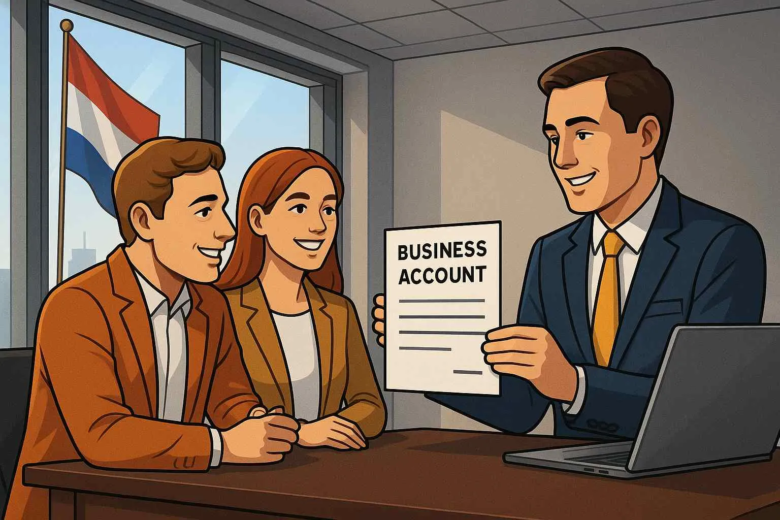 Zakelijke rekening openen Nederland