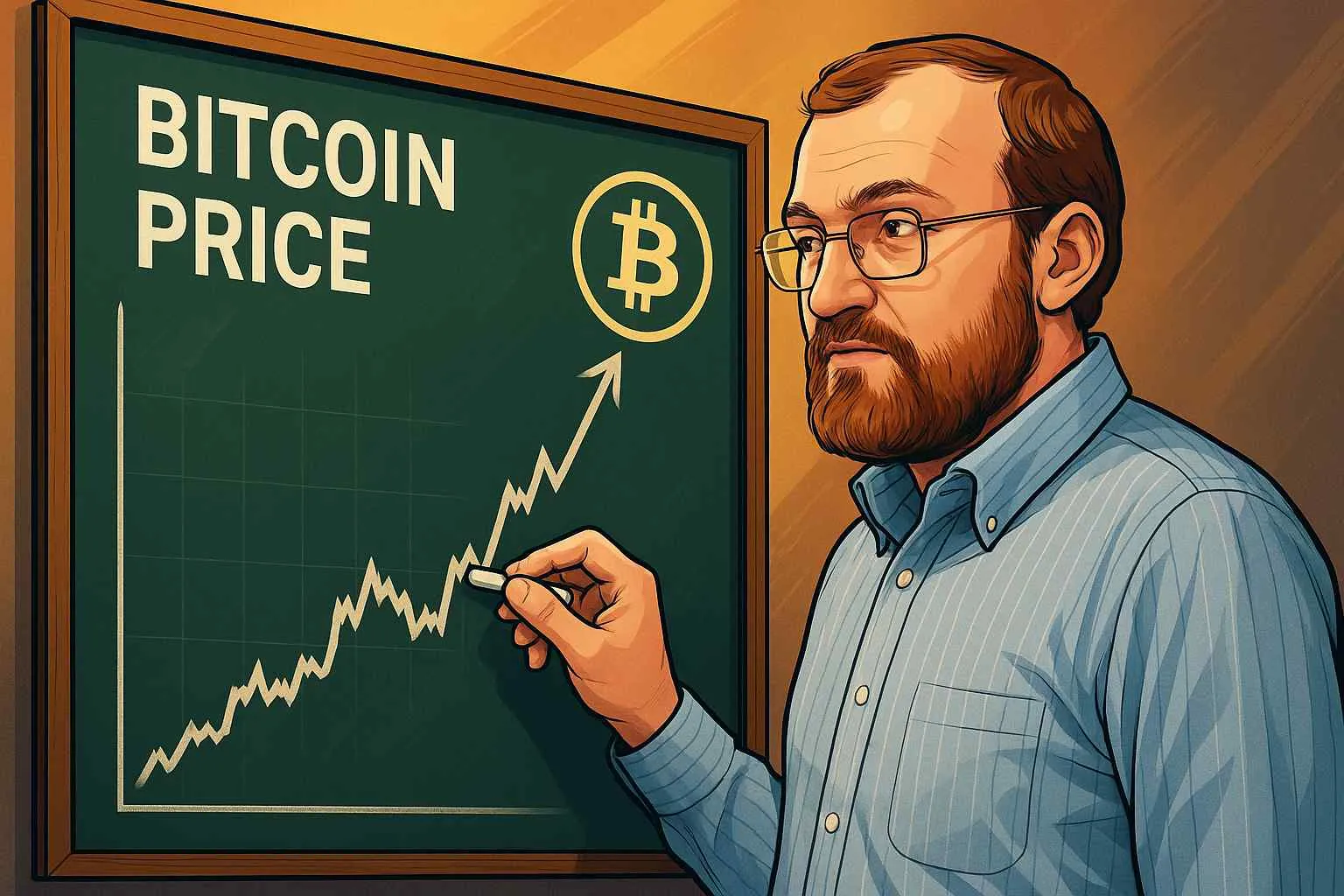 Bitcoin koers Charles Hoskinson