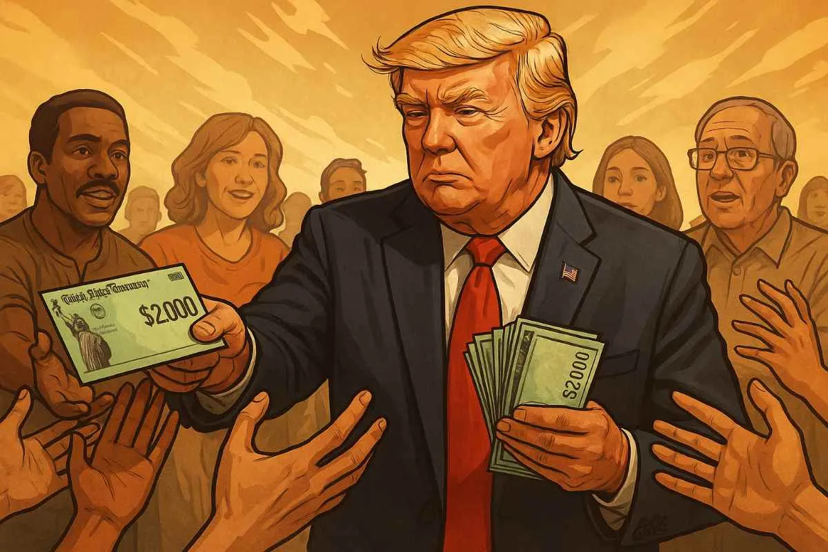 Donald Trump stimiluschecks $2000
