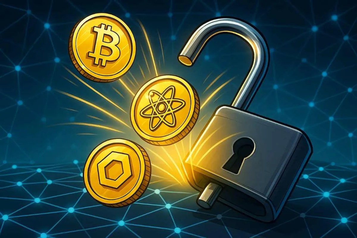 Token ontgrendelingen crypto nieuws