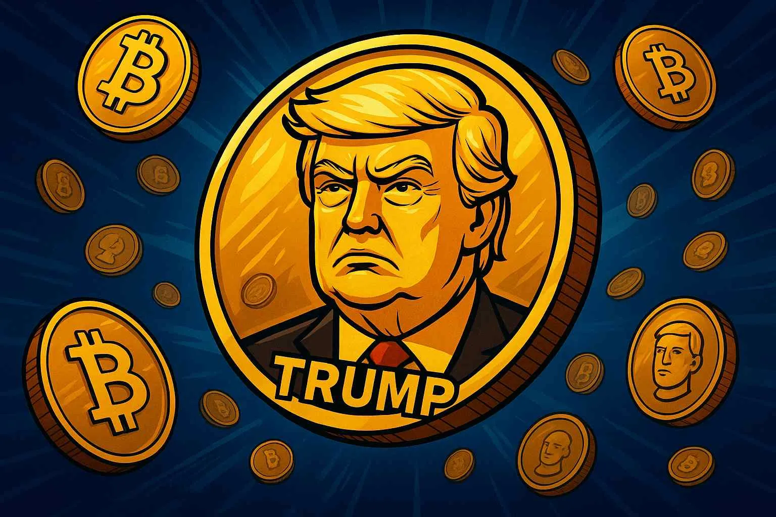 TRUMP memecoin stijgt nieuws