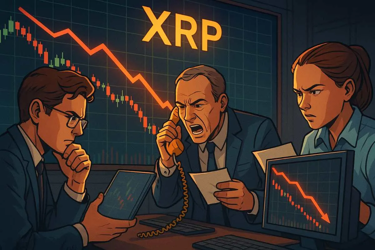 XRP koersdaling Ripple koers