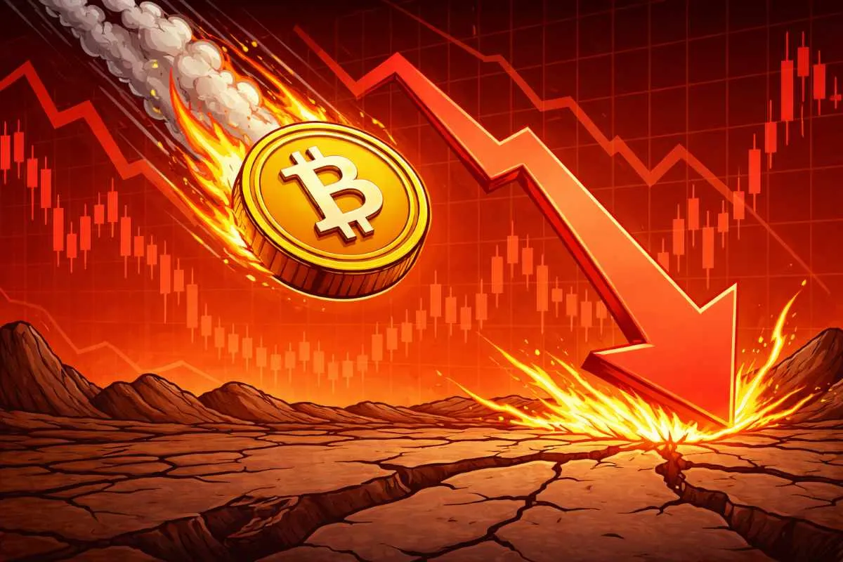 Bitcoin koersanalyse BTC daalt