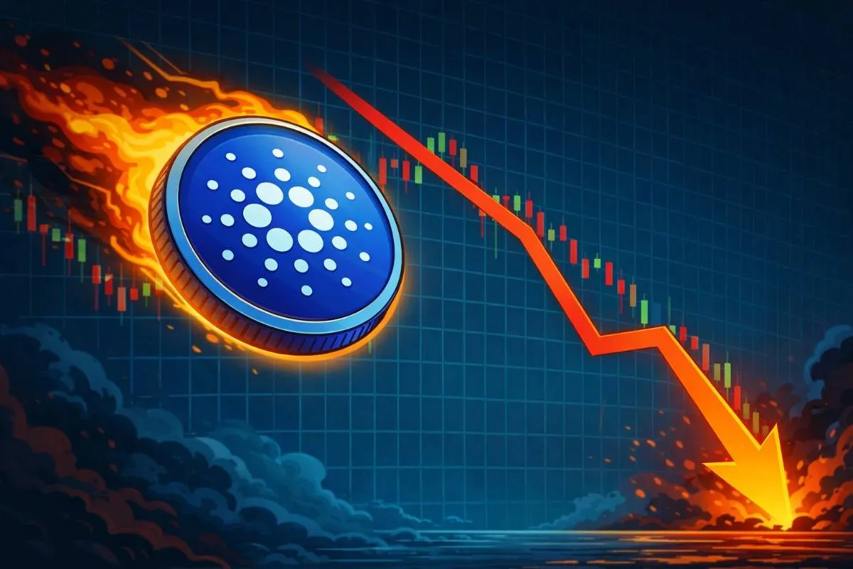 Cardano koers daalt