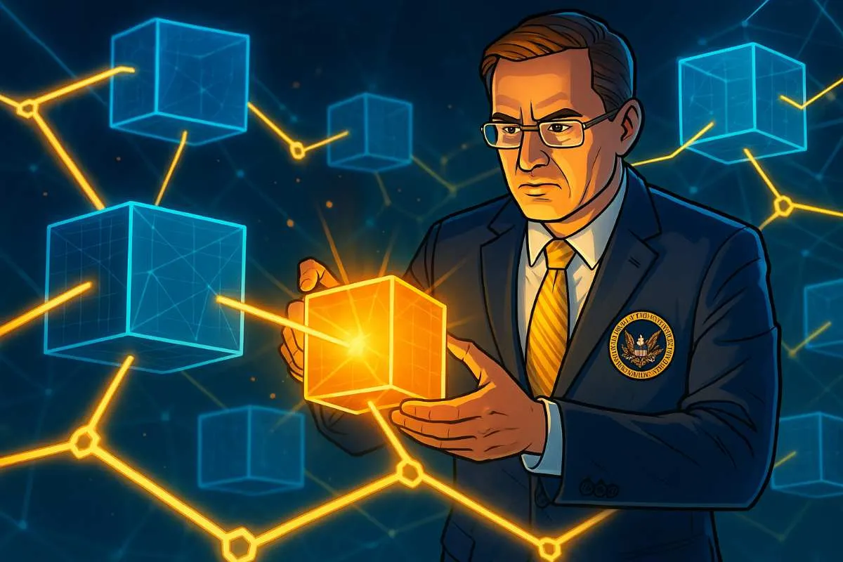 SEC Paul Atkins blockchain