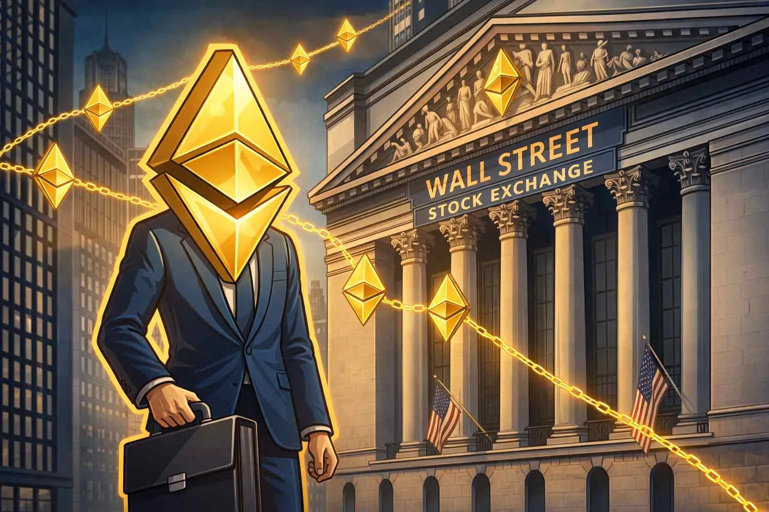 Ethereum Wall Street Tokenisatie
