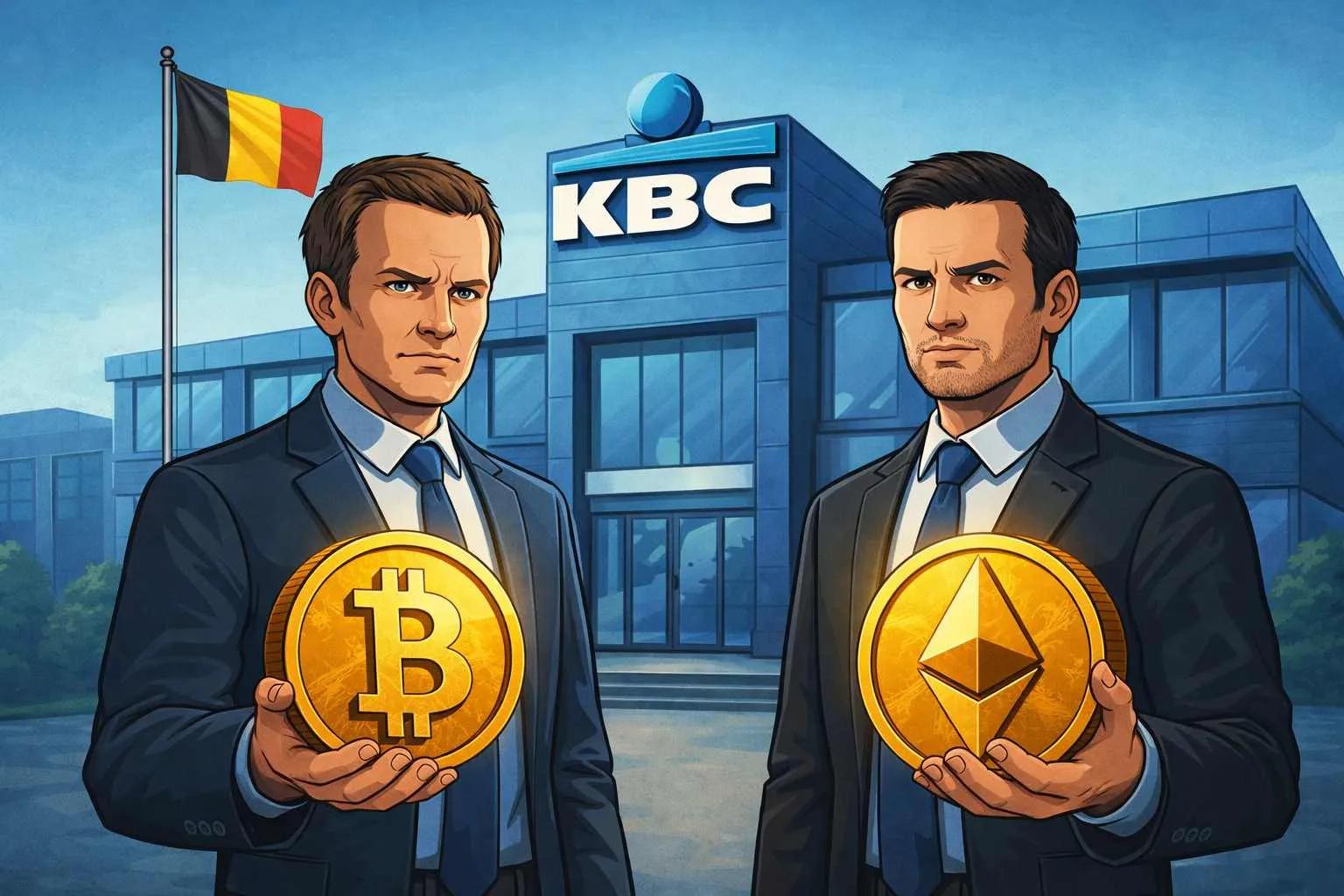 KBC Bank Bitcoin en Ethereum