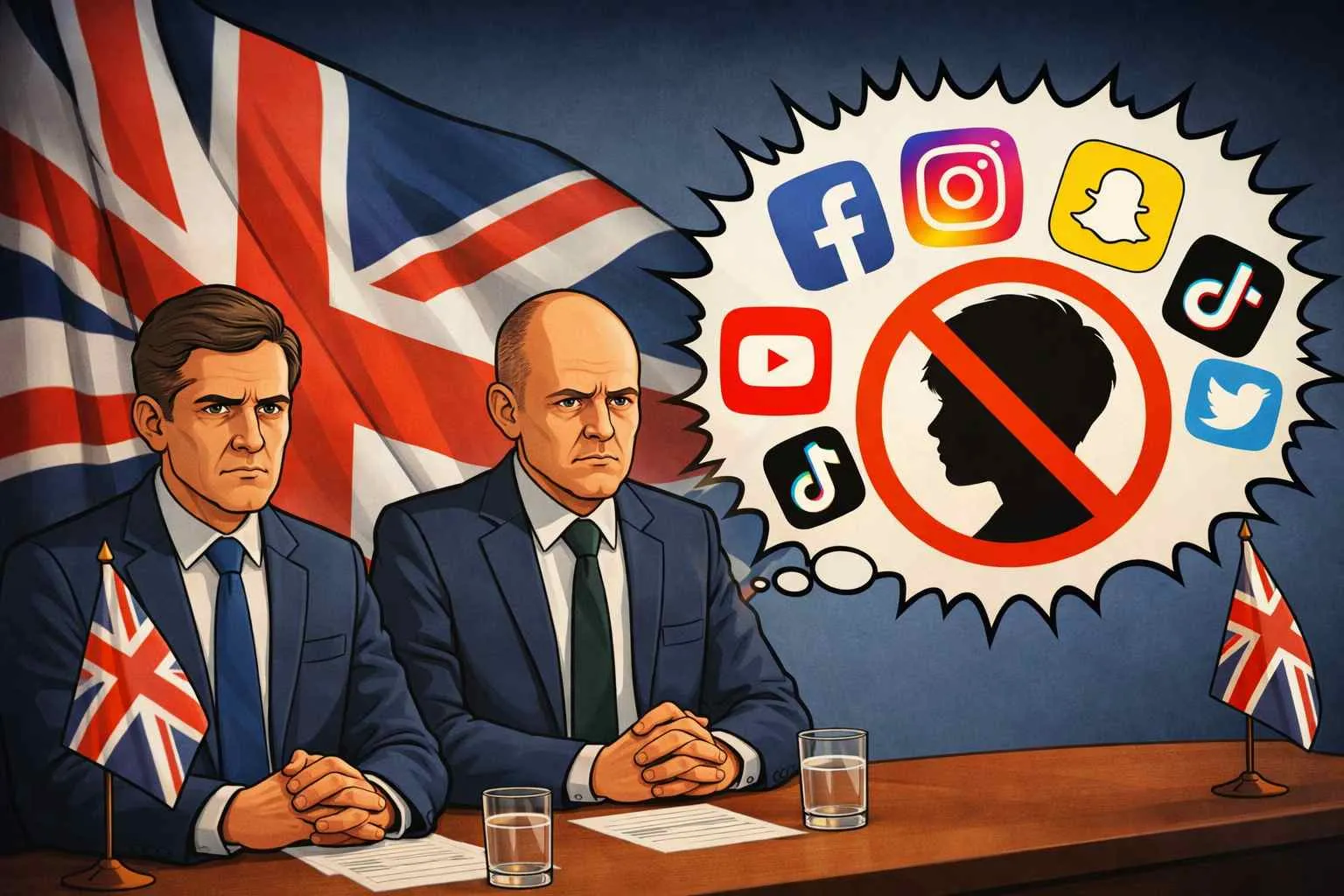 VK social media verbod