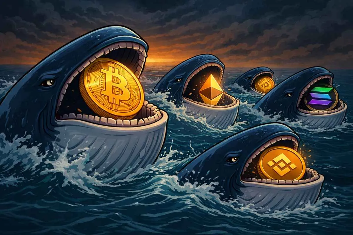 Whales die terugkeren naar de cryptomarkt