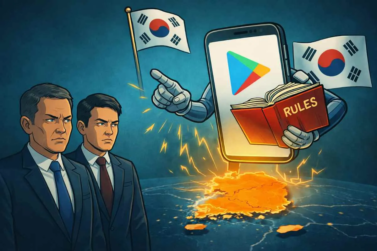 Zuid-Korea Google Play Store
