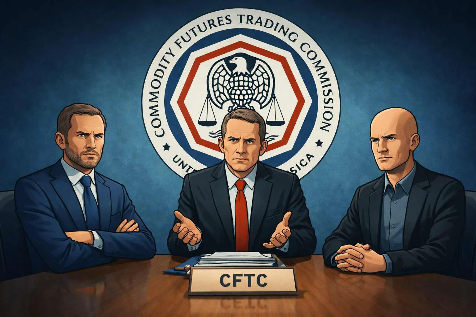 CFTC Ripple CEO Coinbase CEO