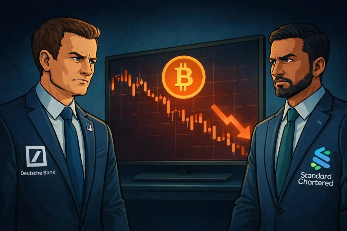 Deutsche Bank Standard Chartered Bitcoin