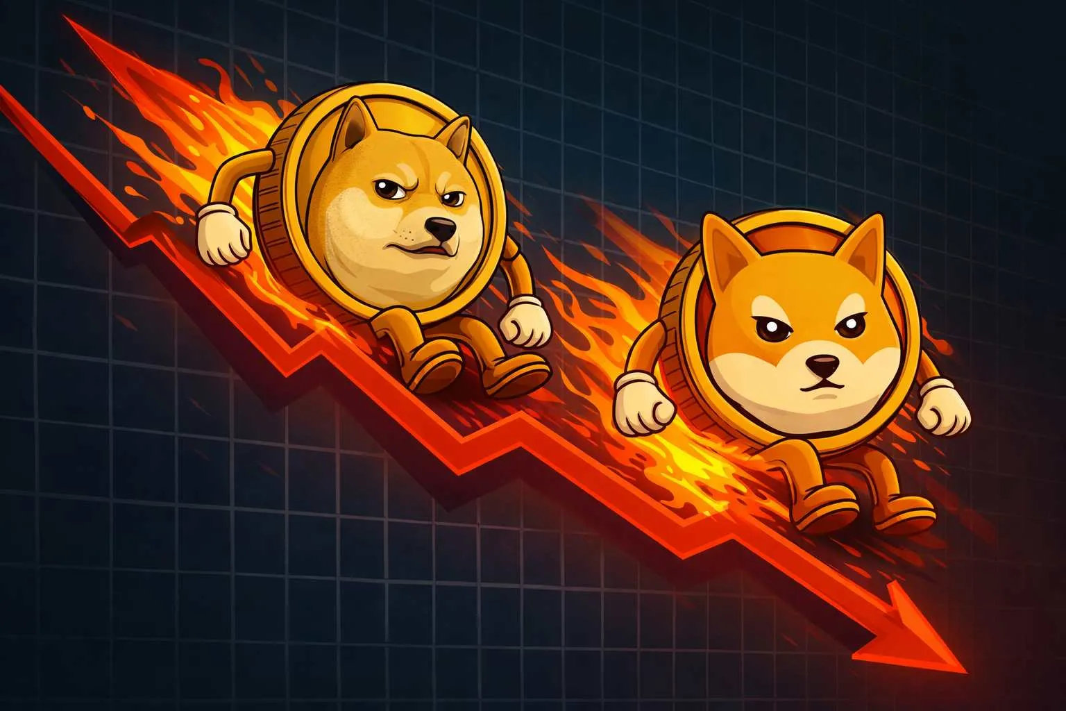 Dogecoin Shiba Inu memecoins