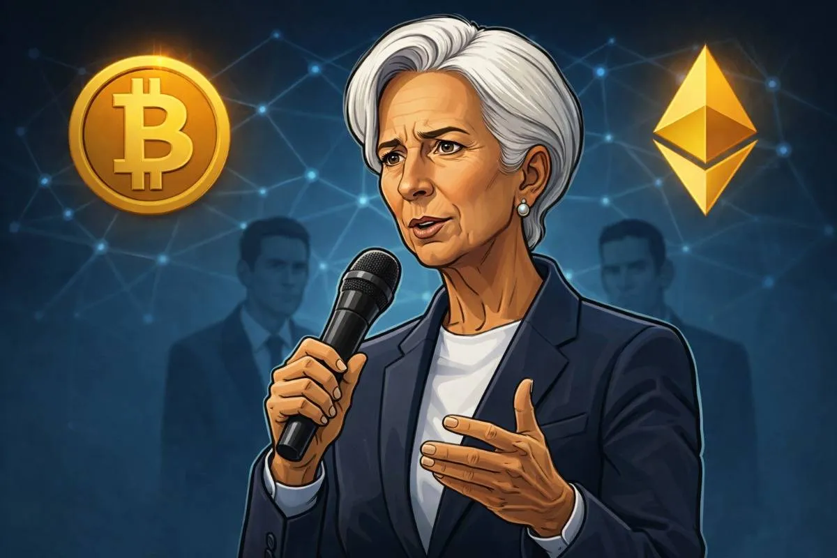 ECB Christine Lagarde crypto Europa