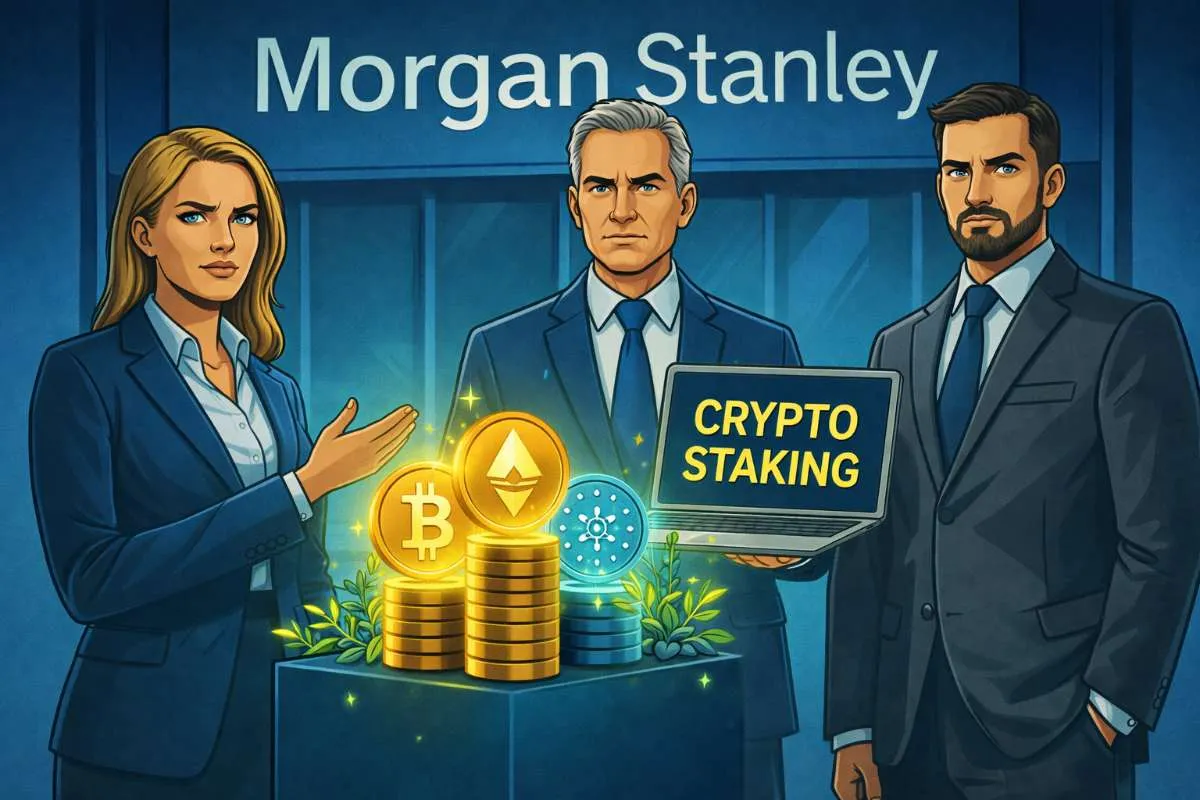 Morgan Stanley crypto-staking