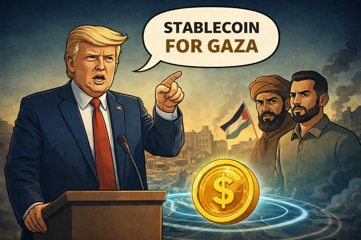 Stablecoin voor Gaza Donald Trump