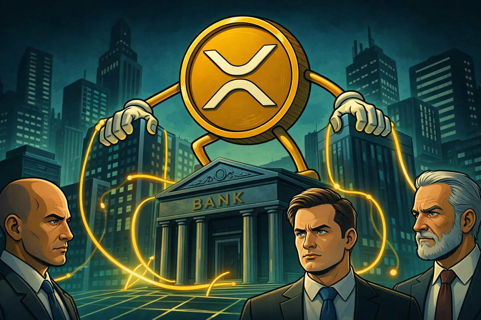 XRP in het financiële systeem