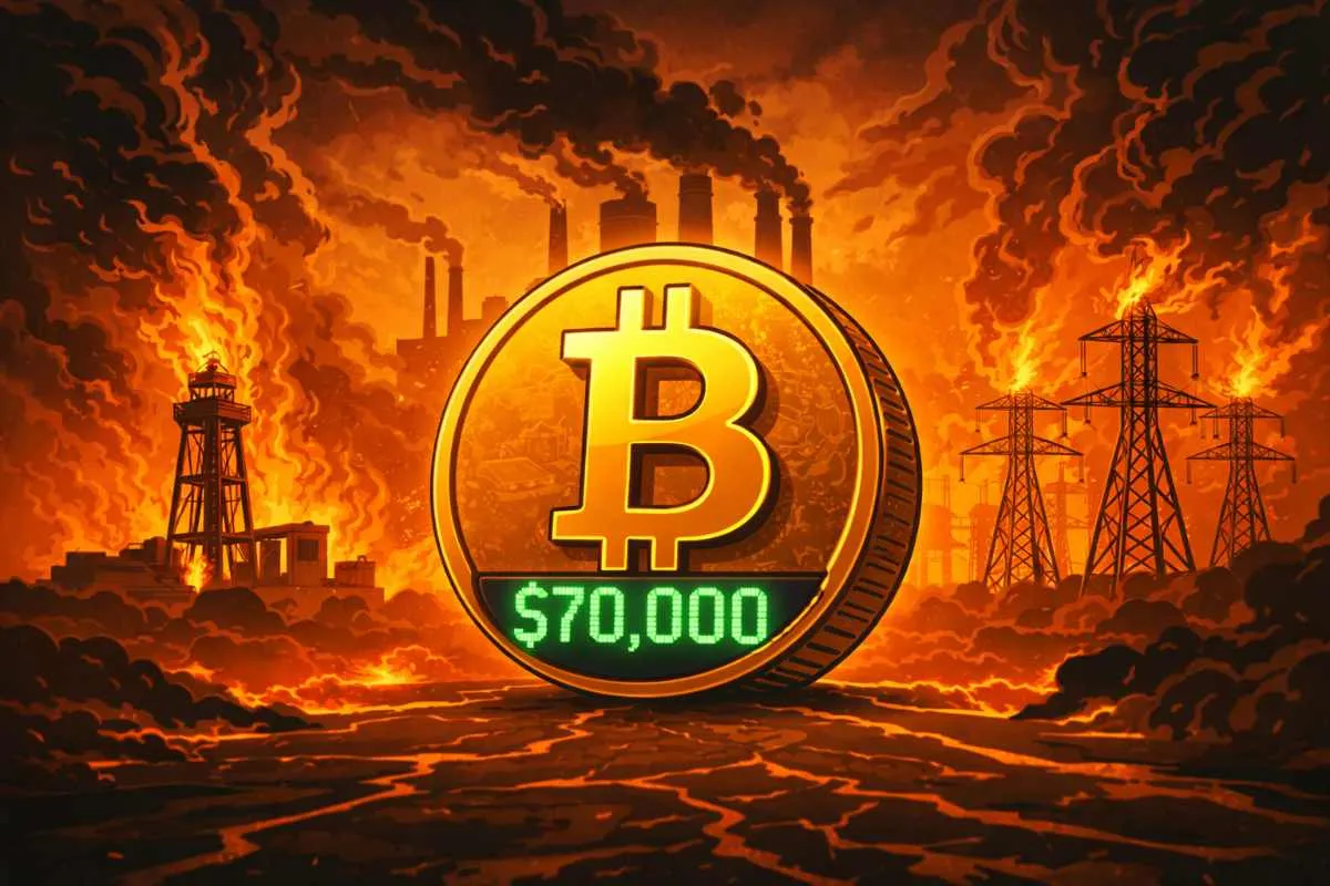 Bitcoin koers energiecrisis