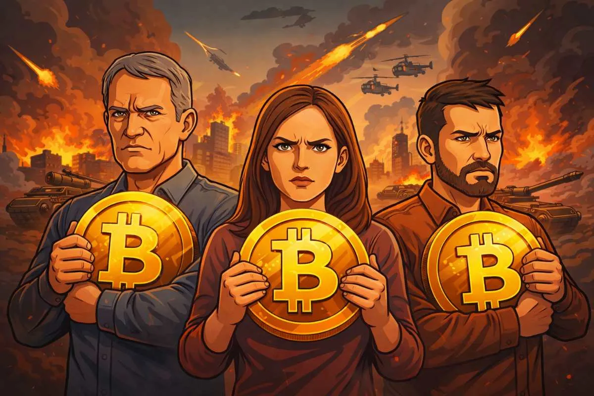 Bitcoin vasthouden geopolitieke onrust