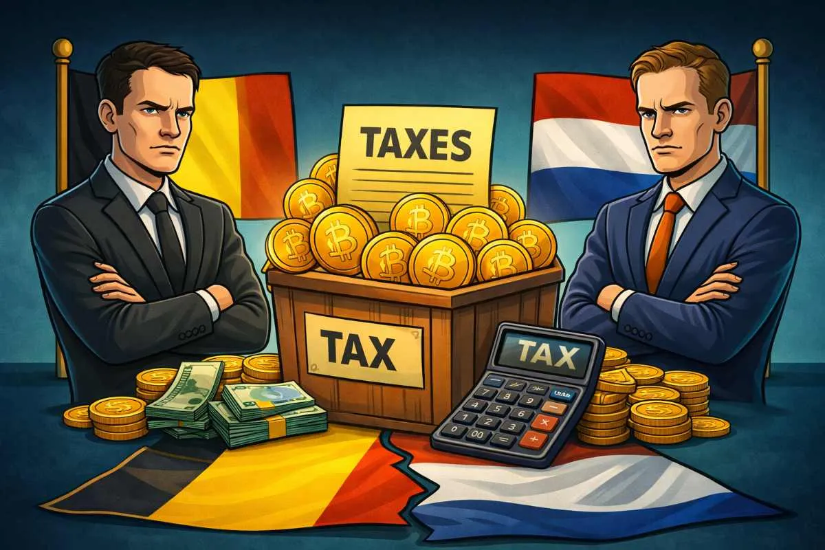 Crypto belasting België Nederland