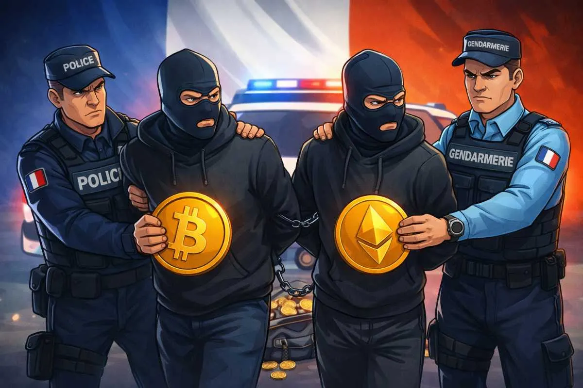 crypto diefstal Frankrijk