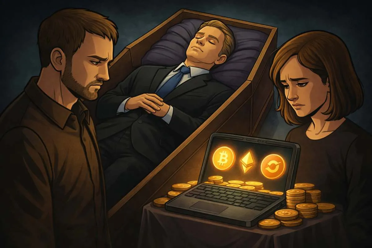 Crypto overlijden testament