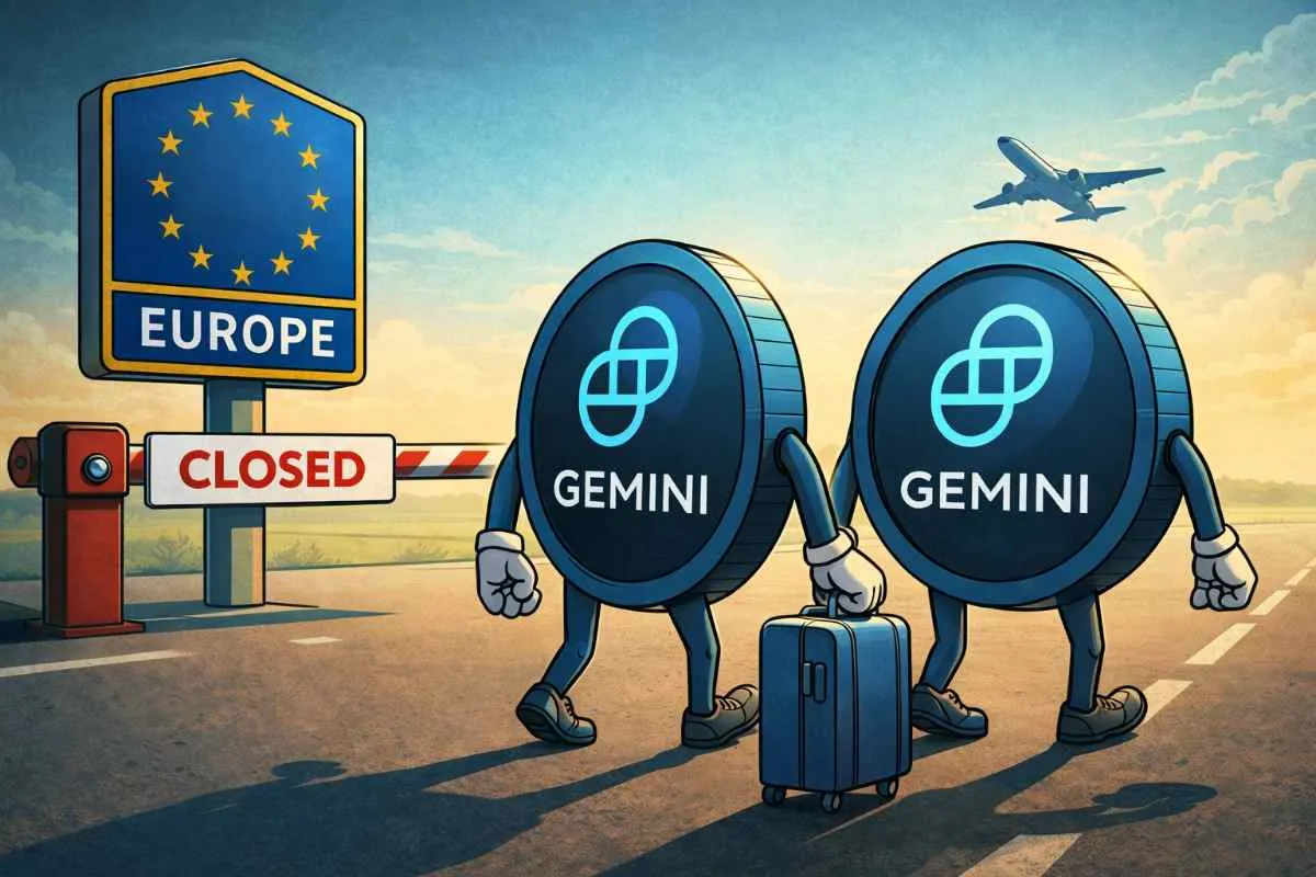 Gemini Exchange verlaat Europa