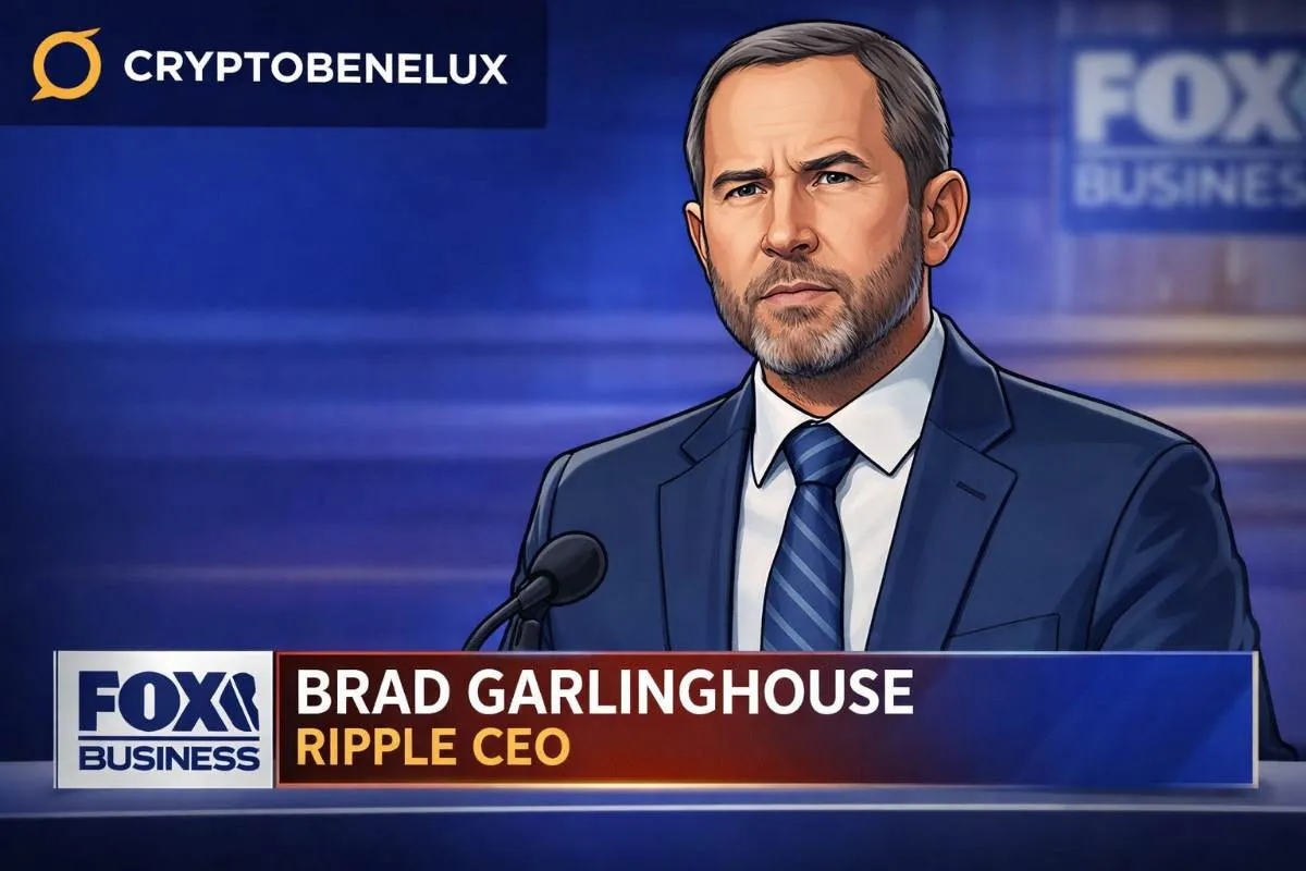 Ripple CEO Brad Garlinghouse Fox Business