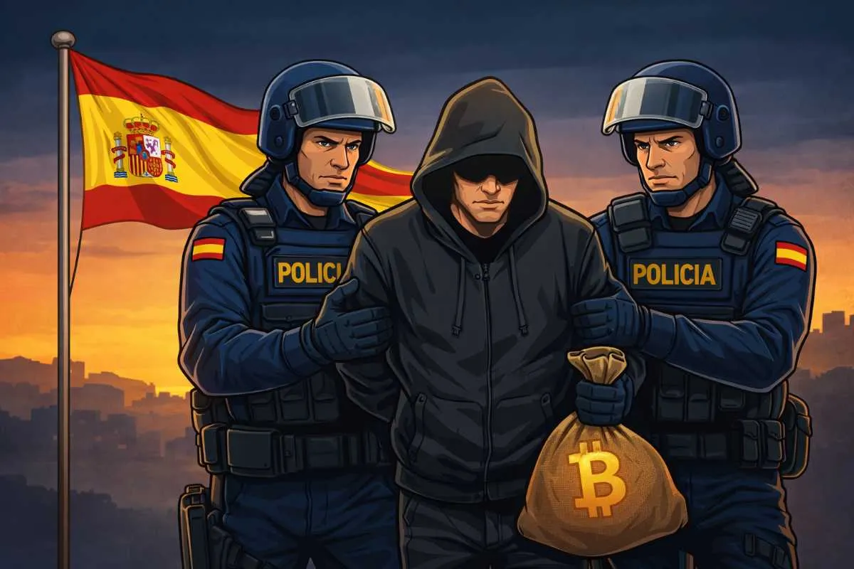 Spanje crypto diefstal