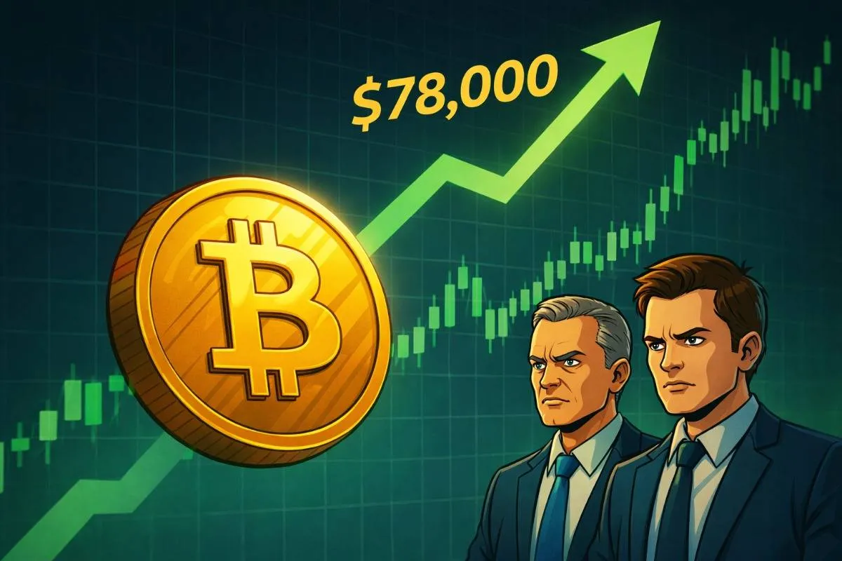 Bitcoin koersstijging $78.000