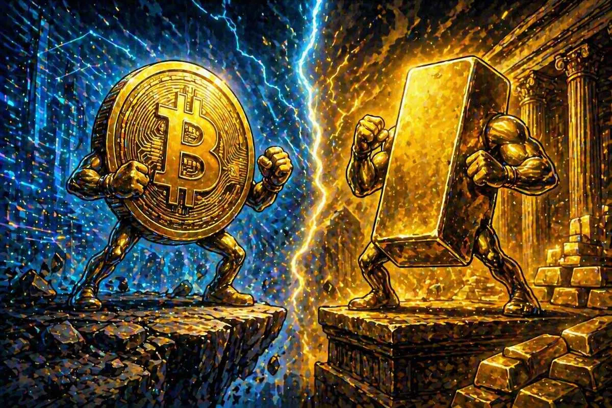 Bitcoin vs. goud (1)