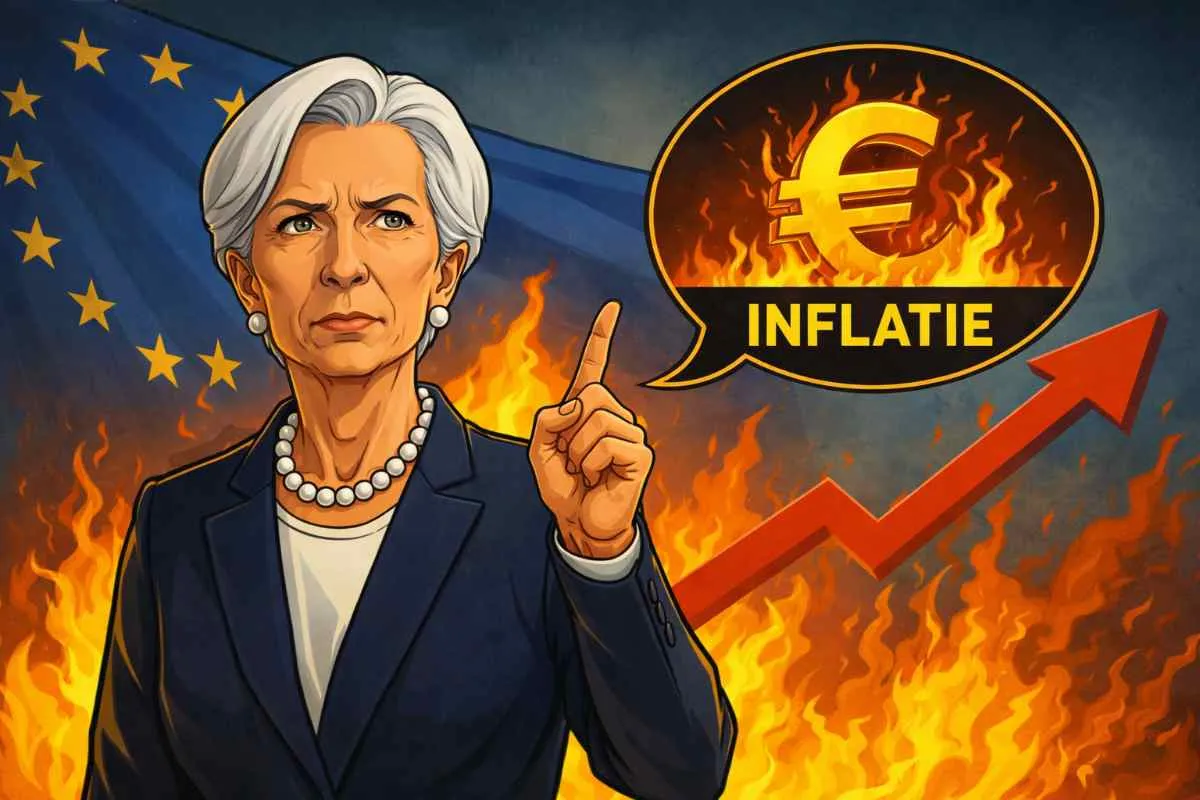 ECB-president inflatie Europa