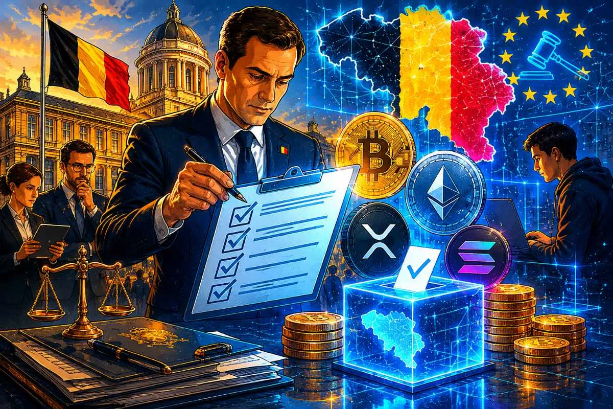 België vragenlijst crypto nieuws