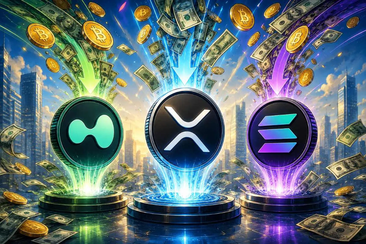 XRP, HYPE en SOL
