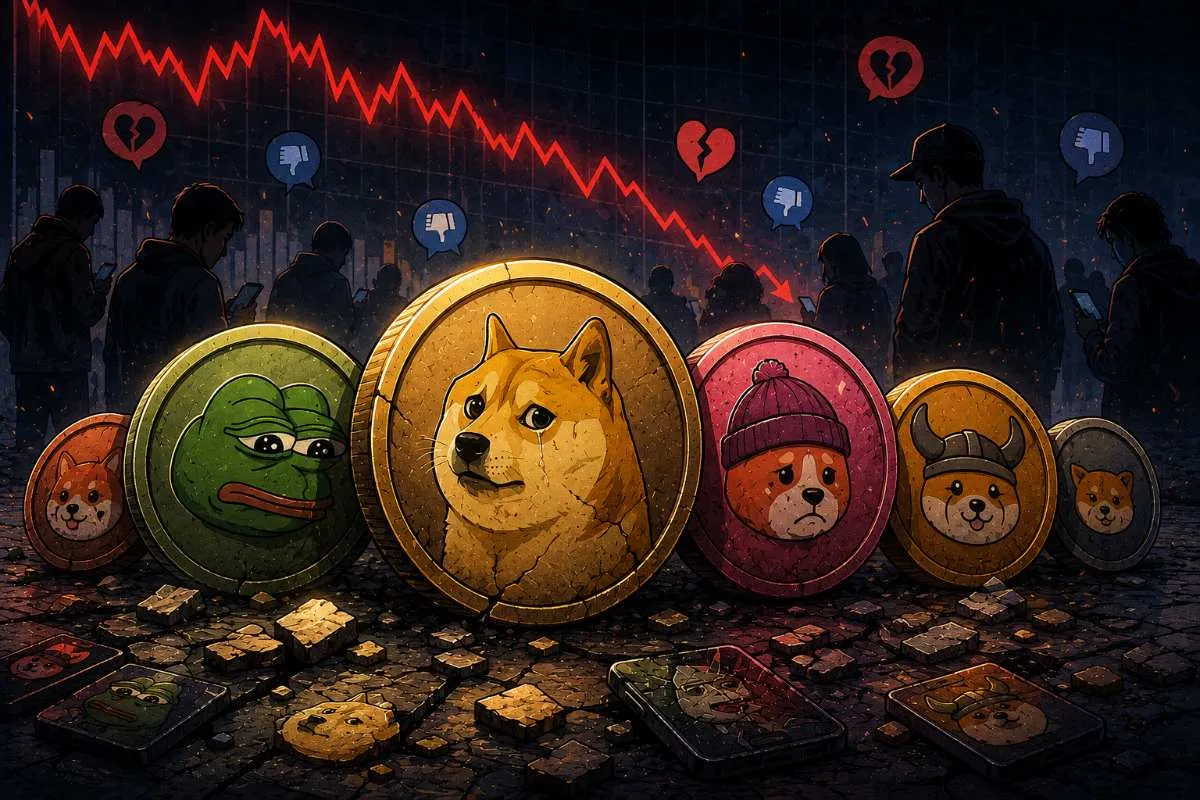 Memecoins verliezen terrein