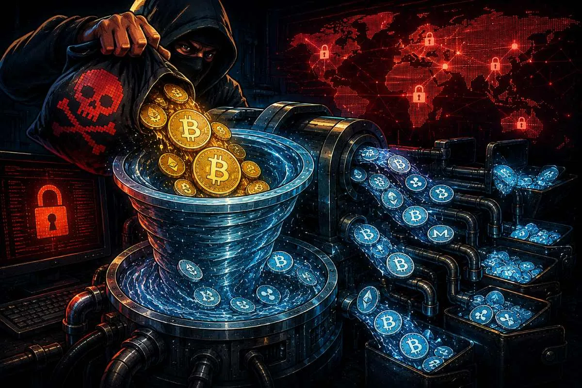 Ransomware crypto witwassen