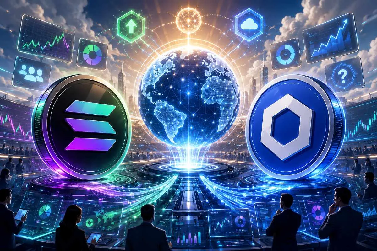 Solana Chainlink World prediction market