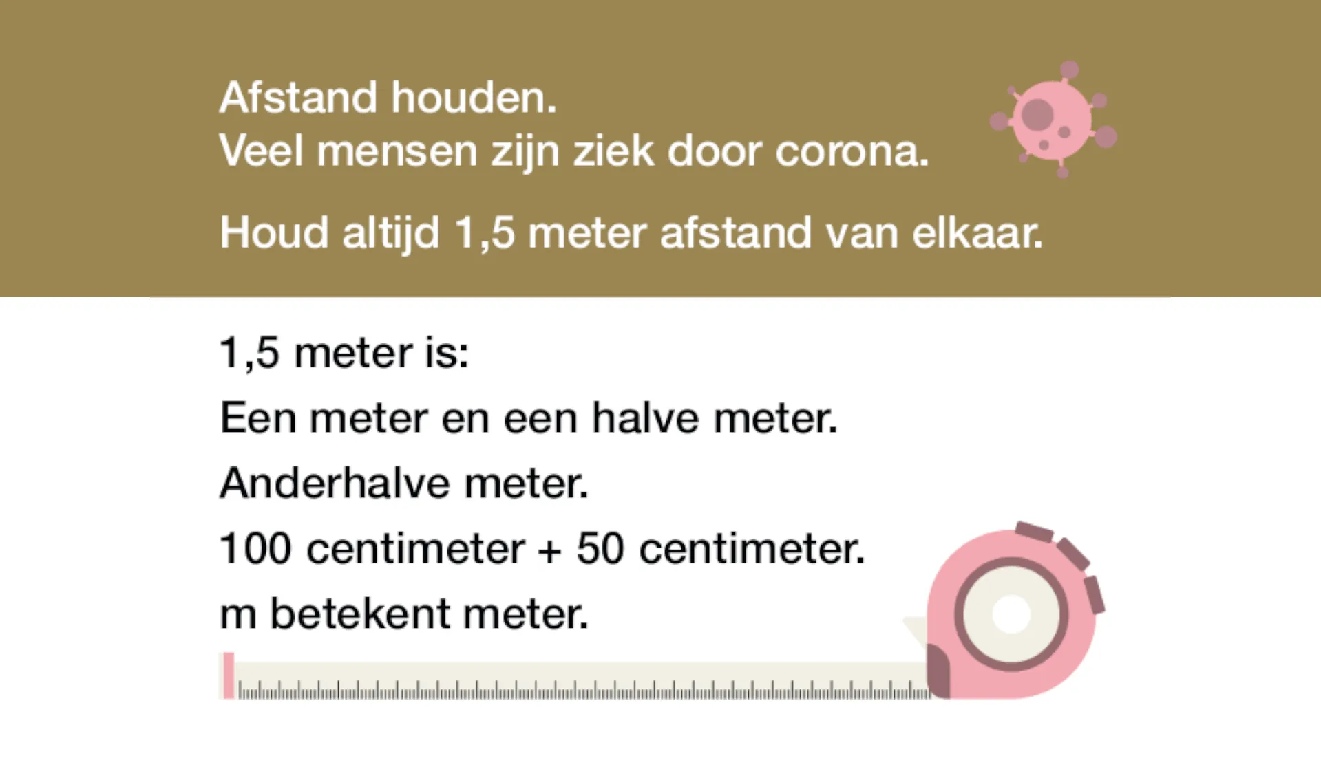 coronaduidelijke taal