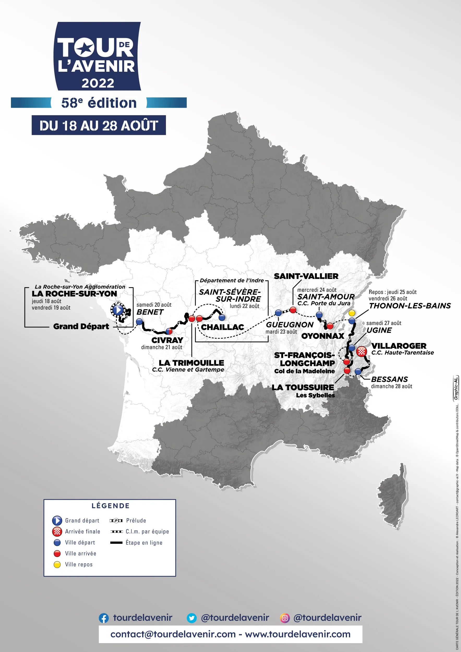 TourdelAvenir Map