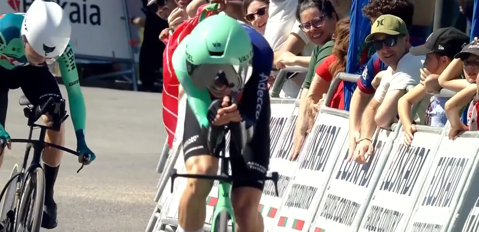 Paul Seixas at the 2026 Itzulia ITT