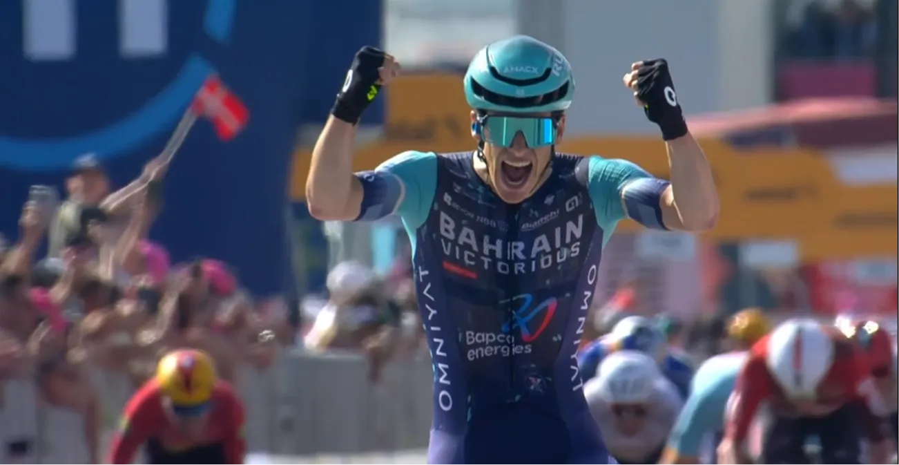 Alec Segaert wons the stage 12 giro