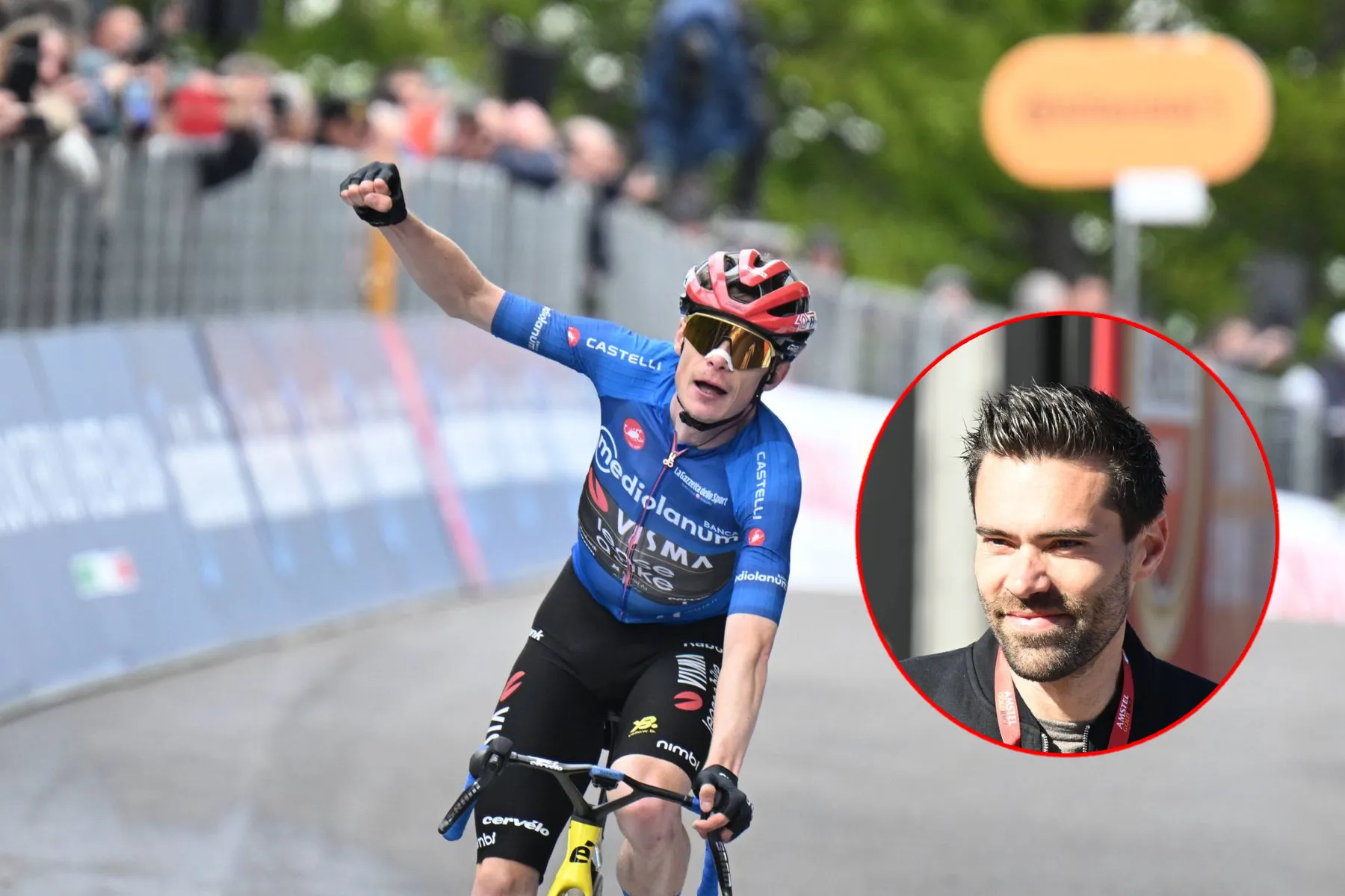Jonas Vingegaard won stage 9 of the Giro d'Italia