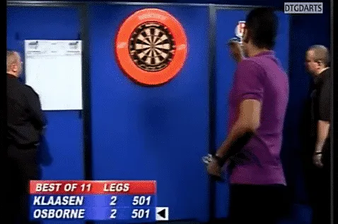9 darter Jelle Klaasen