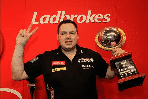 Adrian Lewis wereldkampioen 2012