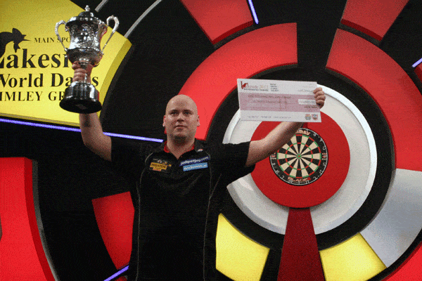 Christian winnaar Lakeside HenkWesterdaal