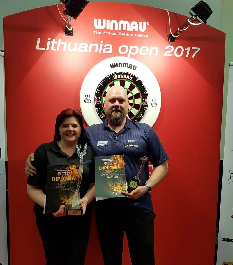 Dennis Nilsson en Amanda Abbott