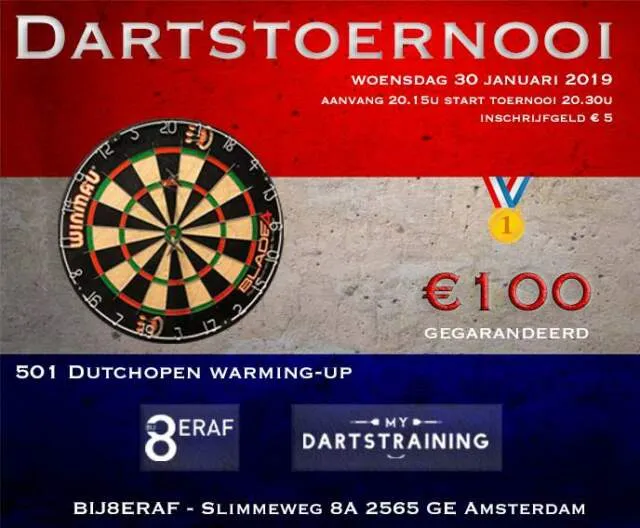 Dutchopen 501 toernooi klein