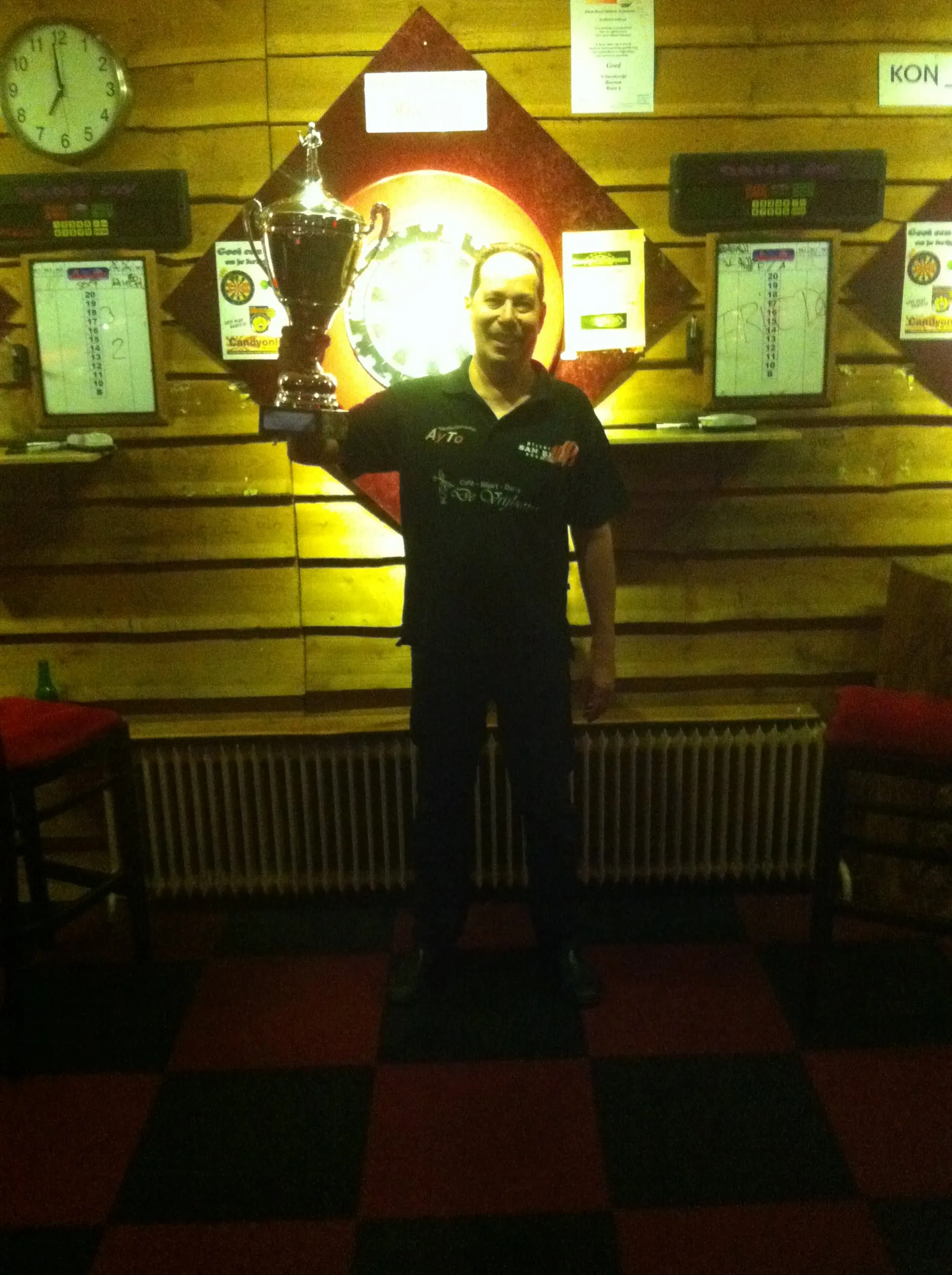 Friedo van Vliet winnaar Snookertjes League of Darts 2016